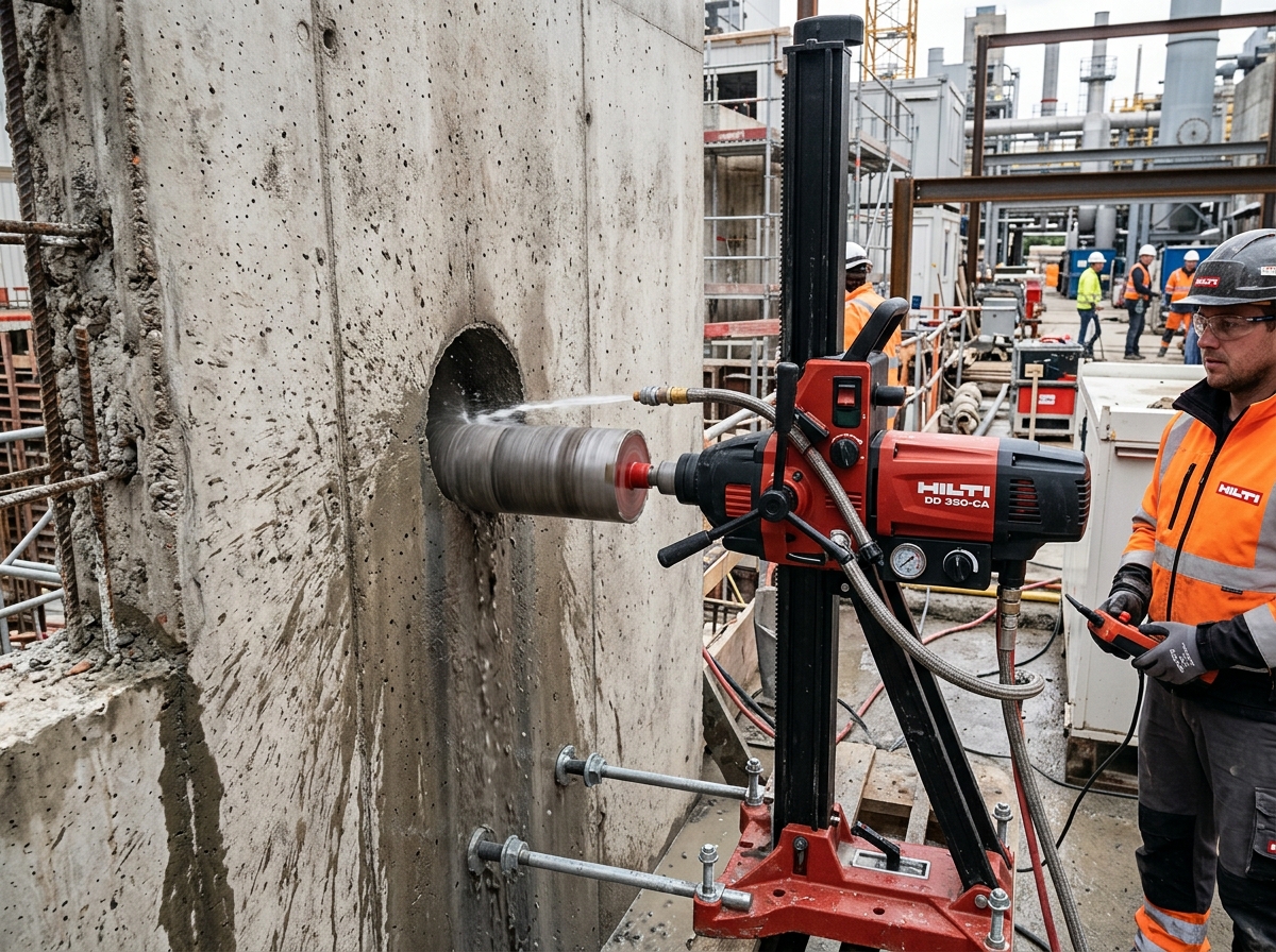 Karot ile Beton Delme